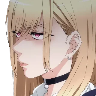 😑 emoji Marine Kitagawa Telegram sticker 22 of 33