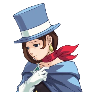 😥 emoji Trucy Wright Telegram sticker 16 of 21