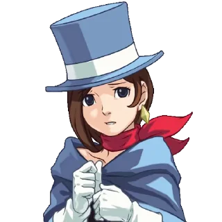 😕 emoji Trucy Wright Telegram sticker 14 of 21