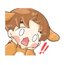 🙀 emoji Baby B- @Falerozhi Telegram sticker 5 of 11