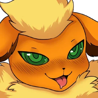 😩 emoji Vovo Flareon Telegram sticker 13 of 47