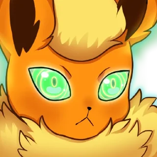 😵‍💫 emoji Vovo Flareon Telegram sticker 14 of 47
