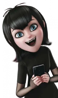 🧛‍♀ emoji Mavis Dracula : @Characters_stickers Telegram sticker 8 of 40