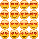 😍 emoji EmoticonBoss  @motb_stickers Telegram sticker 1 of 23