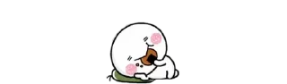 😋 emoji Cute2☺️ @MochaStickers Telegram sticker 6 of 50