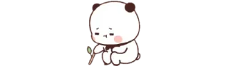 😔 emoji Cute2☺️ @MochaStickers Telegram sticker 16 of 50
