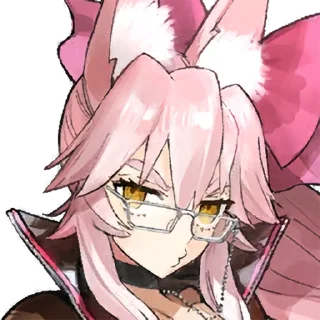 😅 emoji Koyanskaya (Tamamo Vitch) - @Lyrx997 Telegram sticker 21 of 60