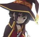 😖 emoji Megumin Telegram sticker 6 of 8