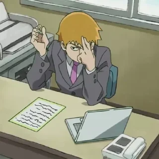 🟠 emoji Arataka reigen (@Maliiku) Telegram sticker 4 of 59