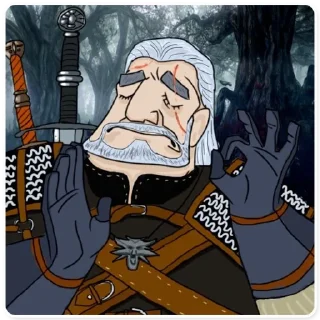 👌 emoji Wiki Witcher Stickers Telegram sticker 11 of 40
