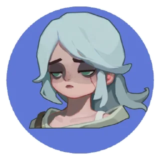 😔 emoji Wiki Witcher Stickers Telegram sticker 24 of 40