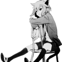 😞 emoji Raku's Sticker Pack Telegram sticker 10 of 100