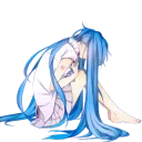 😞 emoji Raku's Sticker Pack Telegram sticker 11 of 100