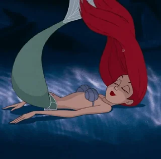 🐠 emoji Little mermaid🐚[@nymphett] Telegram sticker 10 of 36