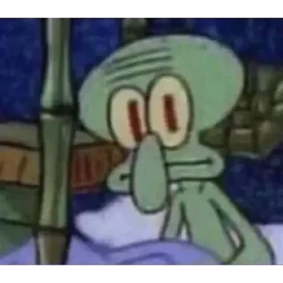 😐 emoji I love SpongeBob Telegram sticker 6 of 93