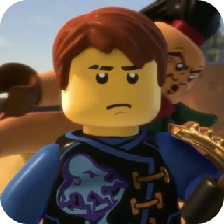 😒 emoji Jay walker (ninjago) Telegram sticker 11 of 20