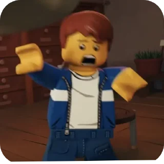 😦 emoji Jay walker (ninjago) Telegram sticker 18 of 20