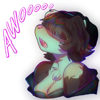 🐺 Minty by @vird_the_bird, Telegram sticker 12 of 29