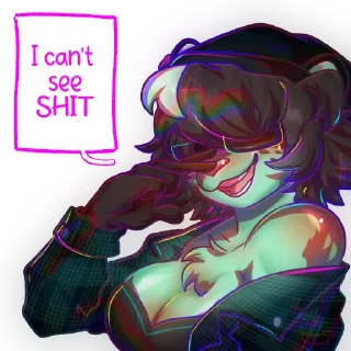 👓 Minty by @vird_the_bird, Telegram sticker 6 of 29