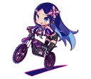 🚲 emoji Cutie Chibi Aoki Lapis & Merli Telegram sticker 11 of 41