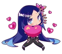 ❤ emoji Cutie Chibi Aoki Lapis & Merli Telegram sticker 19 of 41