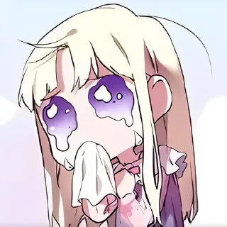 😢 💜Libertia @Lindadotwav, Telegram sticker 13 of 75