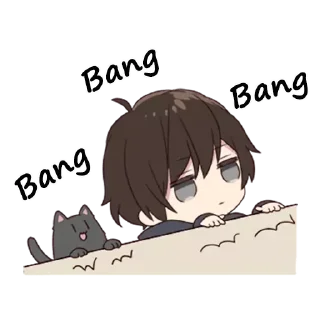 🙌 emoji (Menhera-kun) 2 by: @awesome_fun3 Telegram sticker 13 of 94