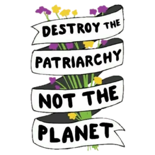 💐 emoji ♀️FEMINISM♀️ Telegram sticker 19 of 40