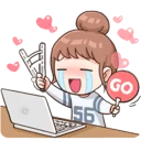😍 I love KPOP, Telegram sticker 8 of 41