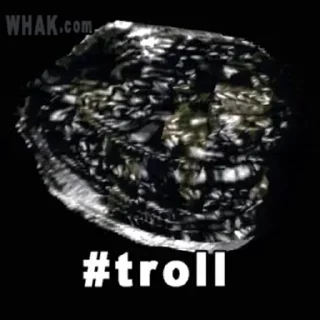 ⬛️ Dark trollge, стікер Telegram 5 з 50