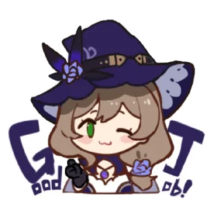😉 Genshin Impact Stickers, sticker Telegram 6 sur 103