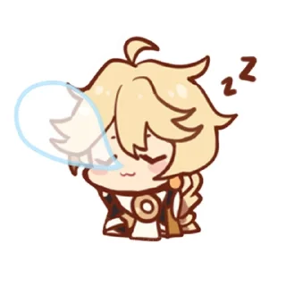 😴 Genshin Impact Stickers, sticker Telegram 10 sur 103