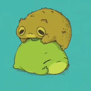 🧩 ★ Froggy  . @acheloiys, sticker Telegram 18 sur 20