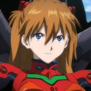 🌟 Asuka langey, Telegram sticker 10 of 23