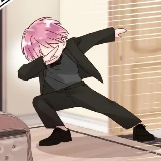 👾 —𝐖𝐚𝐚𝐧𝐠 𝐘𝐢 ; @xAsphodelx, Telegram sticker 21 of 90