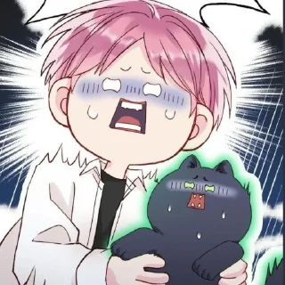 👾 —𝐖𝐚𝐚𝐧𝐠 𝐘𝐢 ; @xAsphodelx, Telegram sticker 23 of 90