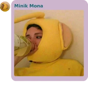 🍾 Minik Mona, стікер Telegram 23 з 120