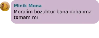 😔 Minik Mona, стікер Telegram 5 з 120