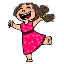 😄 Emily, Telegram sticker 7 of 13