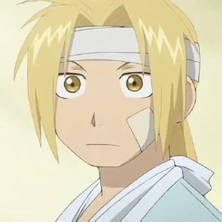 🔩 Edward Elric [@TodorokiShouto], sticker Telegram 10 sur 120