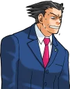 😓 Phoenix Wright, sticker Telegram 17 sur 18