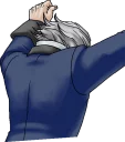 😓 Phoenix Wright, sticker Telegram 13 sur 18