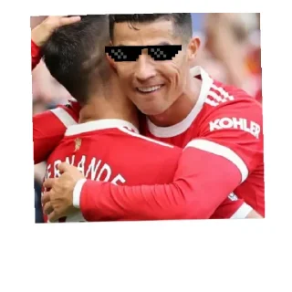 😍 Cristiano ronaldo, Telegram sticker 5 of 10