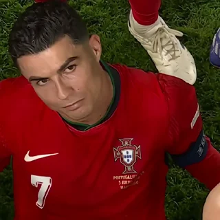 🐐 ২ Cristiano Ronaldo ⌈@iStickerLand⌋, Telegram sticker 11 of 120