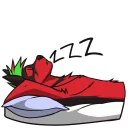 😴 gecko, Telegram sticker 10 of 77