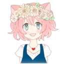 😊 A Cute Little Cat Girl @Nekosticker, стікер Telegram 10 з 39