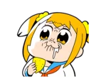 😖 Pop Team Epic, sticker Telegram 15 sur 80