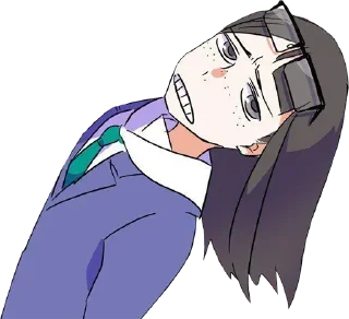 😬 Kanamori Sayaka - @bourros, Telegram sticker 18 of 25