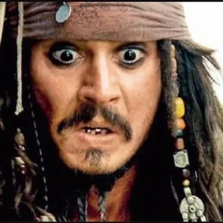 👀 Jack Sparrow, стікер Telegram 18 з 23