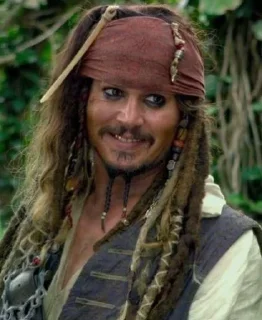 👀 Jack Sparrow, стікер Telegram 9 з 23